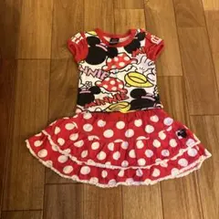 ミニーちゃんコス　上下服　ベビードール