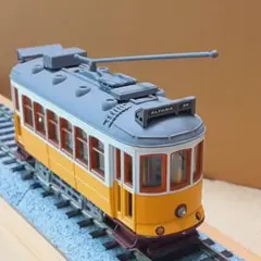 動力台車付リスボン市電 HO 前進後進良好 ダイキャスト/プラスチックパーツのサムネイル