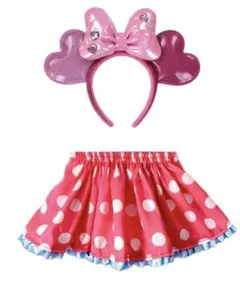 ドット スカート 水玉 バウンド コス 110 120 キッズ ミニパル