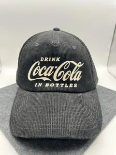 Coca-Cola American Needle 黒コーデュロイ帽のサムネイル