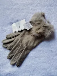 新品 GIVENCHY 手袋 カシミヤ混 ラビットファー