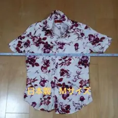 EDGE 半袖シャツ 花柄 M