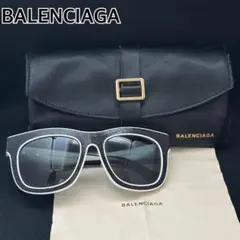 【美品】BALENCIAGA　サングラス　BA0009　ケース　眼鏡拭　ひび加工のサムネイル