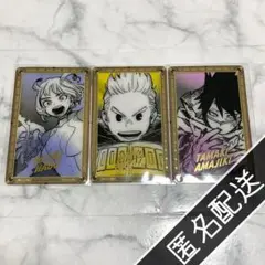 ヒロアカ 原画展 通形ミリオ 天喰環 波動ねじれ 箔押しクリアカード 堀越耕平
