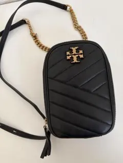 Tory Burch ブラック スマホショルダーバッグ