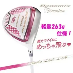 新品ルール適合 軽量仕様 ダイナミクス フェミーナ レディース ヘッドカバー付のサムネイル