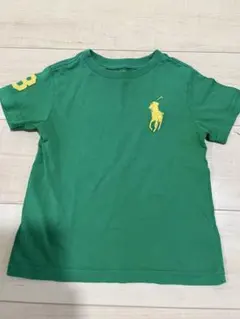 ラルフローレン グリーン　半袖　ビッグポニー　サイズ2