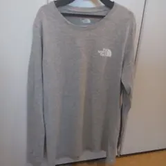 THE NORTH FACE グレー 長袖Tシャツ 日本未発売USA企画⭐️美品