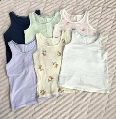 UNIQLO＊タンクトップ 6枚セット＊メッシュ＊90cm