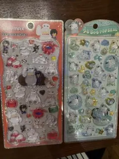 ベイマックス ポチャッコ シール2枚セットのサムネイル