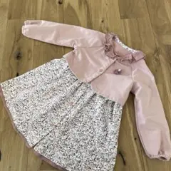 Dave&bellaフラワープリント ワンピース ピンク