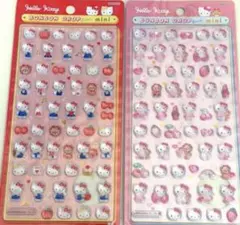 【正規品】ボンボンドロップシール　サンリオミニ　ハローキティ　2枚セット