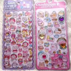 キャンディジェム・Candy Gem 2 キャラクターシールセット