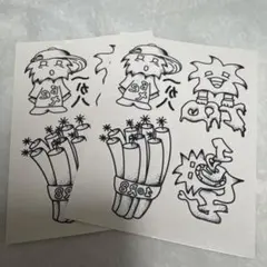 ONEOREIGHT ステッカー 2枚セット