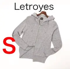 H3492-35◾️ルトロワ　ダブルジップパーカー ピーチ起毛ウール