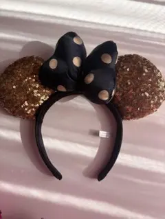 ミニーマウス スパンコールカチューシャ