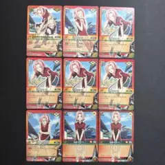 劇場版 プロモあり NARUTOカードゲーム 春野サクラ カードセット