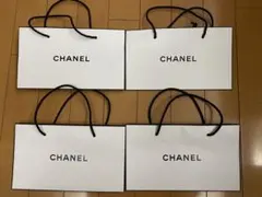 プレゼント渡す時ちょっとオシャレ♡ CHANEL（コスメ）ショッパー小４枚セット