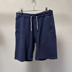 ユニクロ　ハーフパンツ　Sサイズ　ネイビー　スウェットのサムネイル