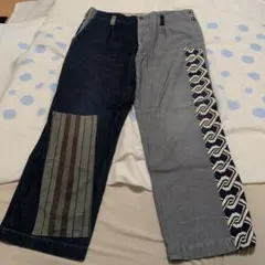 ハンドメイド。リメイクデニム。