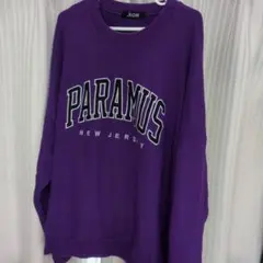 PARAMUS NEW JERSEY パープル スウェット