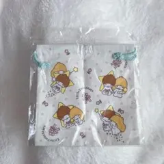 サンリオキャラクターズ リトルツインスターズ キキララ コットン巾着
