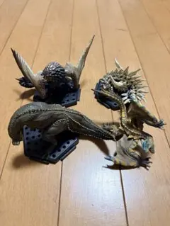 モンスターハンター フィギュア 4体セット イビルジョー ティガレックス