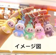 ラブブ LABUBU キーホルダー 5個セット