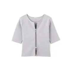 【美品】ジルバイジルスチュアート＊ダブルジップカットトップス