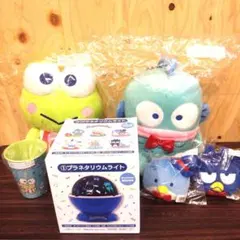 な*さ様 サンリオ当りくじ プラネタリウムライト ぬいぐるみ ハンギョドン けろ
