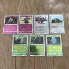 ポケモンカード　名探偵ピカチュウ　7枚セット　まとめ売りのサムネイル