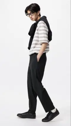 UNIQLO ウルトラストレッチパンツ M ブラック