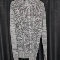 in the attic グレー ニット LLサイズ