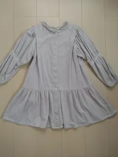 アプレレクール　コーデュロイワンピース　130　ベージュ