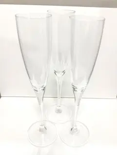 ヴィロレイ&ボッホ フルート型 シャンパングラス 3個セット