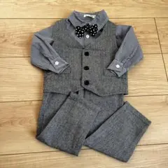 【美品】 男の子 スーツ 4点セット 80cm