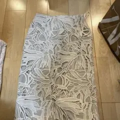 REERICHELUホワイトレースタイトスカート