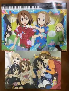 けいおん 付録 クリアファイル 両面ポスター - メルカリ
