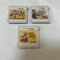 3DSソフト4本まとめ売り　スーパーマリオメーカー　スーパーマリオブラザーズ2