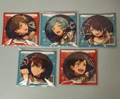 守沢千秋 南雲鉄虎 高峯翠 仙石忍 深海奏汰 7周年 あんスタ 缶バッジ