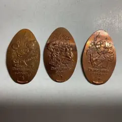 ディズニーランドメダル　ミッキー＆ミニー＆デイジー　３点セット