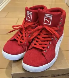 【PUMA】プーマ　アーカイブライトミッド　レッド26cm