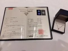 ジュエリーツツミ 一粒ダイヤモンドネックレス 鑑定書付きのサムネイル