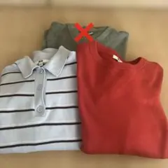 ユニクロセーター2点 Lサイズ　セット売り