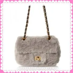 【新品未使用】チェーンファーミニ ショルダーバッグ