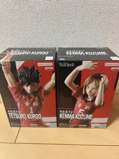 ハイキュー!!ポージングフィギュア 黒尾鉄朗 孤爪研磨