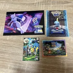ポケモンGO 10周年記念 ステッカー + ミュウツー ステッカーセット2 ポケモンGO 10周年記念 ステッカー + ミュウツー ステッカーセット2