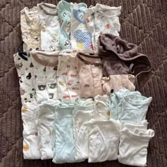 新生児　肌着　ロンパース　18点セット　男の子
