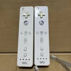 【値下げ済】wiiリモコン 2個セット （ヌンチャクセット可能）