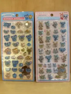 【正規品】ボンボンドロップシール エンジェルブルー&メゾピアノ　2種セット